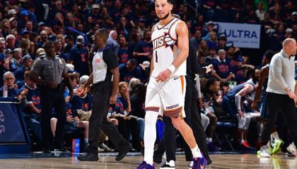 MK体育-NBA官方：布克因公开批评裁判被罚款35000美元；取消其G2技犯
